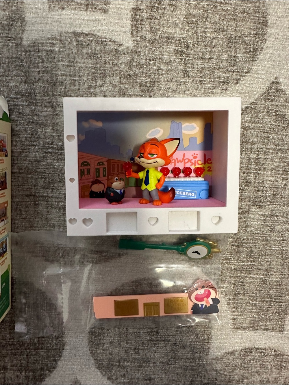 Disney Pop Mart Zootopia Highlight Moment Series Scene Set Nick Wilde